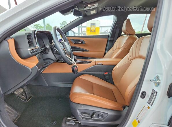 JTDACAAJ2S3017313 2025 TOYOTA CROWN White Widok wnętrza z przodu