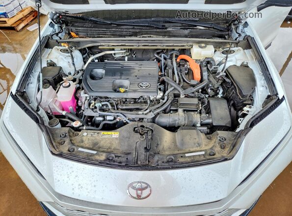 JTDACAAJ2S3017313 2025 TOYOTA CROWN White Widok komory silnika