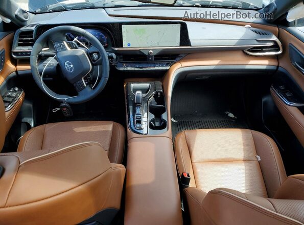 JTDACAAJ2S3026495 2025 TOYOTA CROWN Black Widok deski rozdzielczej