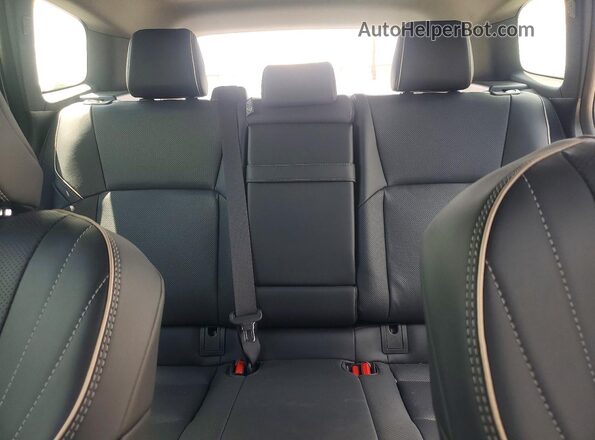 JTDACAAJ3S3029972 2025 TOYOTA CROWN Gray Rear seats view