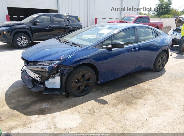 JTDACAAU0P3007445 2023 TOYOTA PRIUS Blue Przód lewy