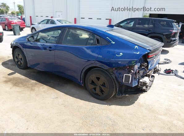 JTDACAAU0P3007445 2023 TOYOTA PRIUS Blue Tył lewy
