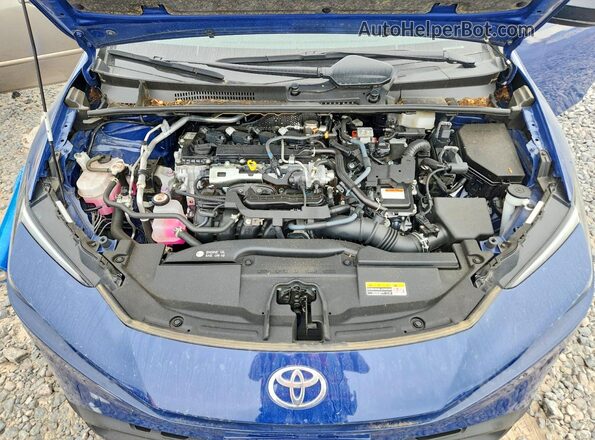 JTDACAAU0P3010409 2023 TOYOTA PRIUS Blue Вид задньої частини салону