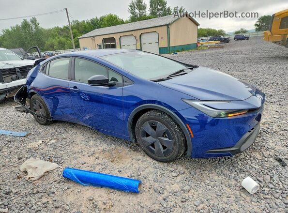 JTDACAAU0P3010409 2023 TOYOTA PRIUS Blue Передня права чверть