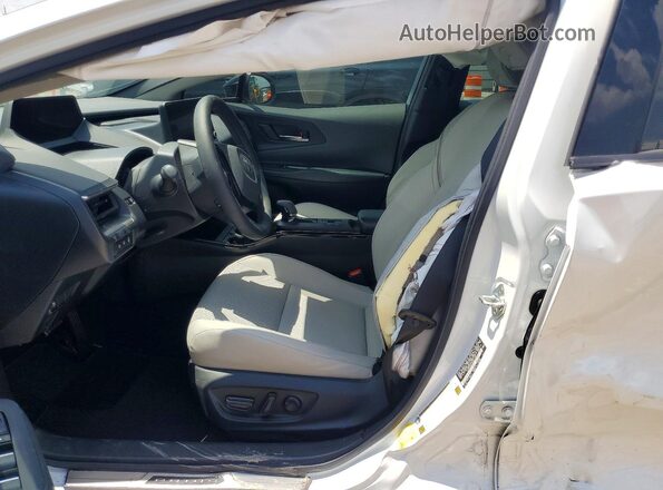 JTDACAAU0P3011687 2023 TOYOTA PRIUS White წინა სალონის ხედი