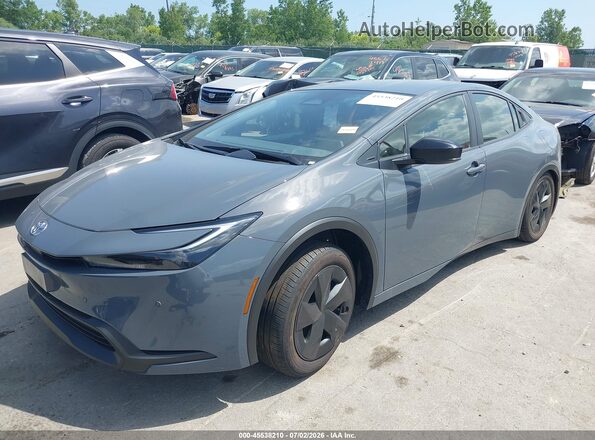 JTDACAAU0T3070975 2026 TOYOTA PRIUS Gray Przód lewy