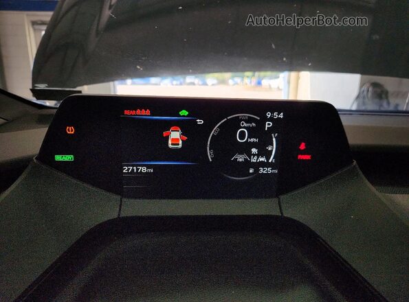 JTDACAAU1P3003226 2023 TOYOTA PRIUS Gray Vista del cuadro de instrumentos