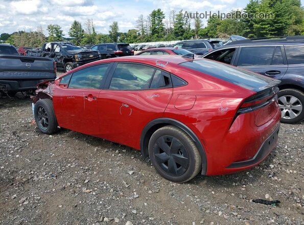 JTDACAAU1T3071696 2026 TOYOTA PRIUS Red Trasero izquierdo