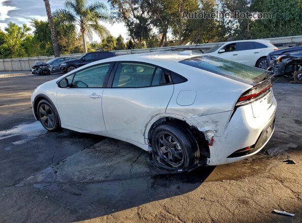 JTDACAAU2S3062617 2025 TOYOTA PRIUS White Tył lewy