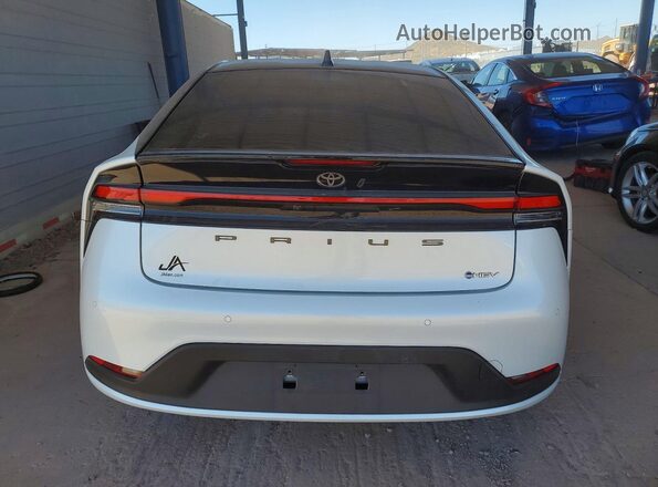 JTDACAAU3P3006239 2023 TOYOTA PRIUS White Rear view
