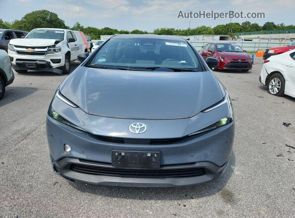 JTDACAAU4R3025854 2024 TOYOTA PRIUS Gray VIN კოდის სტიკერის ხედი