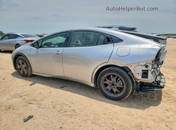 JTDACAAU4R3035235 2024 TOYOTA PRIUS Silver Հետևի ձախ