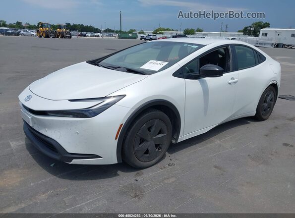 JTDACAAU5P3010034 2023 TOYOTA PRIUS White Передня ліва чверть
