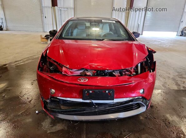 JTDACAAU5R3022817 2024 TOYOTA PRIUS Red წინა ხედი