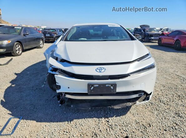 JTDACAAU5R3035888 2024 TOYOTA PRIUS White Вид спереду