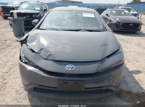 JTDACAAU5T3079249 2026 TOYOTA PRIUS Gray უკანა სალონის ხედი