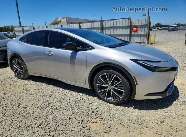 JTDACAAU6P3002718 2023 TOYOTA PRIUS Silver წინა მარჯვენა