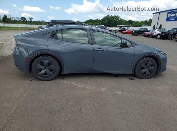 JTDACAAU6P3007286 2023 TOYOTA PRIUS Gray Вид підкапотного простору
