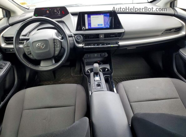 JTDACAAU6P3007286 2023 TOYOTA PRIUS Gray Вид панелі приладів