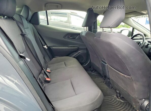 JTDACAAU6P3007286 2023 TOYOTA PRIUS Gray Вид задніх сидінь
