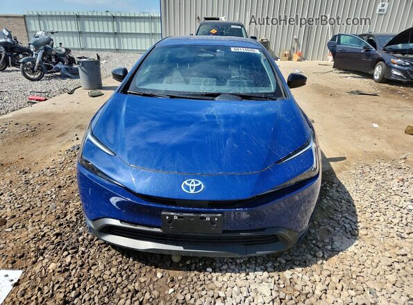 JTDACAAU6P3007532 2023 TOYOTA PRIUS Blue Вид спереду