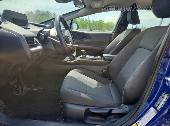 JTDACAAU6P3007532 2023 TOYOTA PRIUS Blue Вид салону спереду