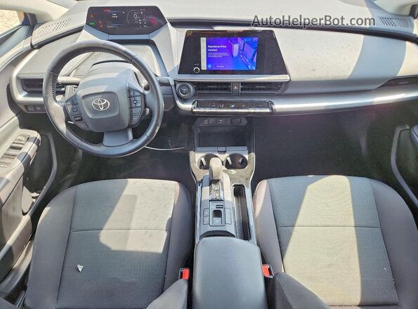 JTDACAAU6P3007532 2023 TOYOTA PRIUS Blue Вид панелі приладів