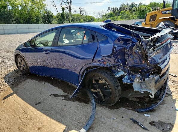 JTDACAAU6P3007532 2023 TOYOTA PRIUS Blue Задня ліва чверть