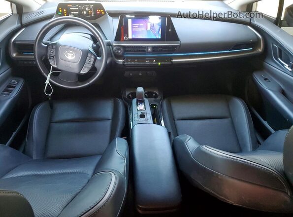 JTDACAAU6R3017870 2024 TOYOTA PRIUS White Widok deski rozdzielczej