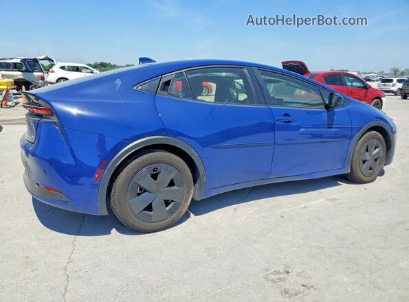 JTDACAAU6S3063785 2025 TOYOTA PRIUS Blue უკანა მარჯვენა