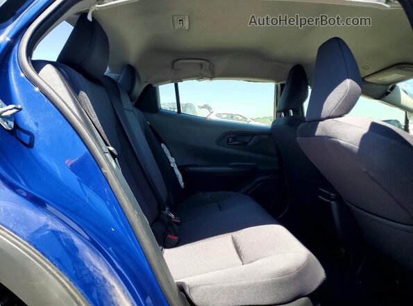 JTDACAAU6S3063785 2025 TOYOTA PRIUS Blue უკანა სავარძლების ხედი