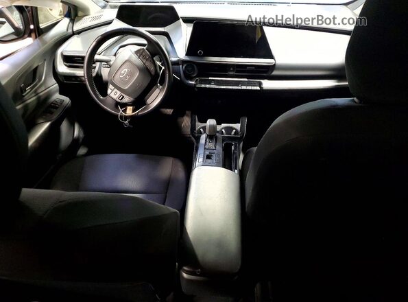 JTDACAAU7P3003392 2023 TOYOTA PRIUS Blue Առջևի վահանակի տեսք