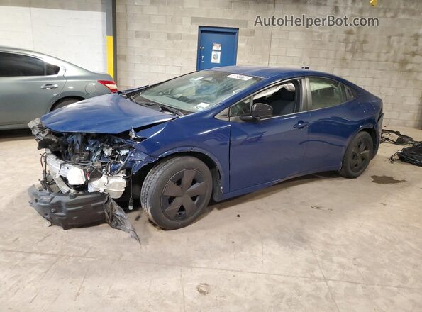 JTDACAAU7P3003392 2023 TOYOTA PRIUS Blue 