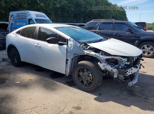JTDACAAU9S3058192 2025 TOYOTA PRIUS White წინა მარჯვენა