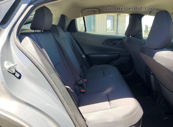 JTDACAAUXR3025423 2024 TOYOTA PRIUS Gray უკანა სავარძლების ხედი