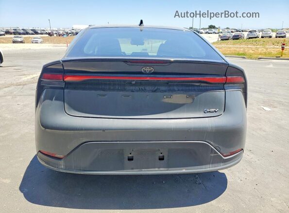 JTDACAAUXR3025423 2024 TOYOTA PRIUS Gray უკანა ხედი