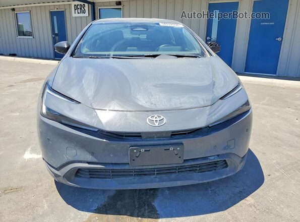 JTDACAAUXR3025423 2024 TOYOTA PRIUS Gray წინა ხედი