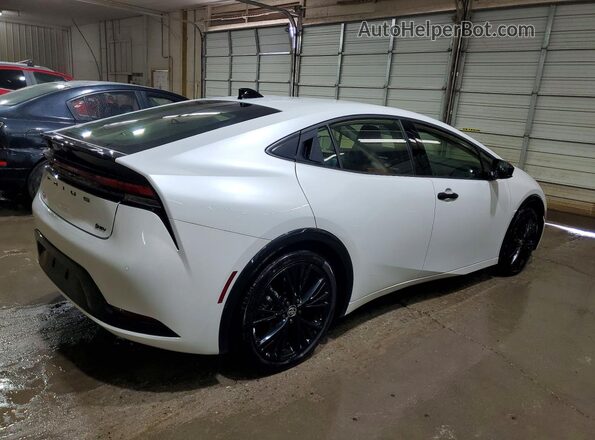 JTDACAAUXS3051915 2025 TOYOTA PRIUS White Հետևի աջ