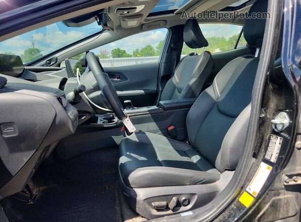 JTDACAAUXS3052322 2025 TOYOTA PRIUS Black Vista interior delantera