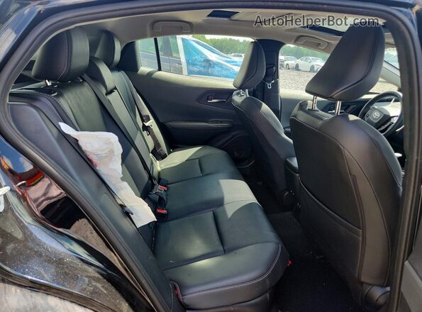 JTDACAAUXS3052322 2025 TOYOTA PRIUS Black Vista de los asientos traseros