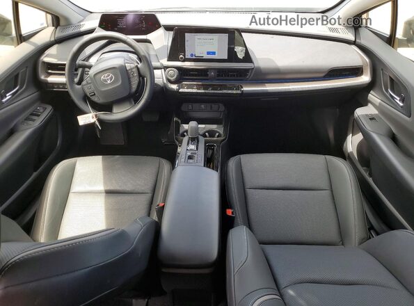 JTDACAAUXS3060579 2025 TOYOTA PRIUS Silver Vista del salpicadero