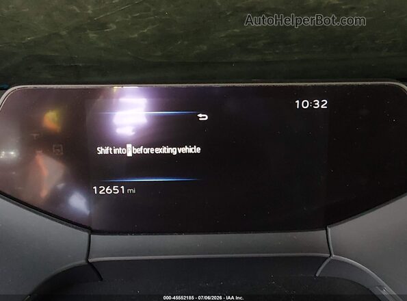 JTDACAAUXT3069798 2026 TOYOTA PRIUS Gray Вид задніх сидінь