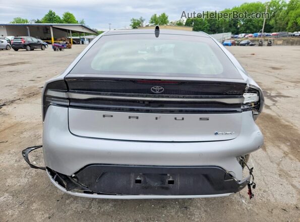 JTDACACU1S3043473 2025 TOYOTA PRIUS Silver Vista trasera