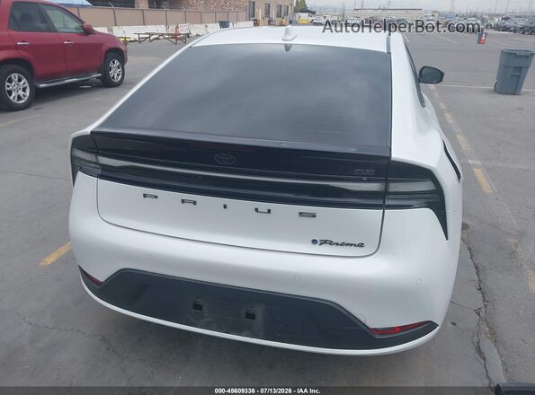 JTDACACU2P3010568 2023 TOYOTA PRIUS PRIME White 