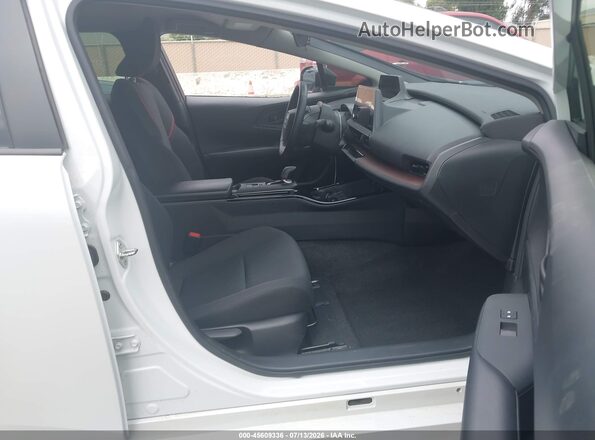 JTDACACU2P3010568 2023 TOYOTA PRIUS PRIME White Սալոնի դիմացի տեսք