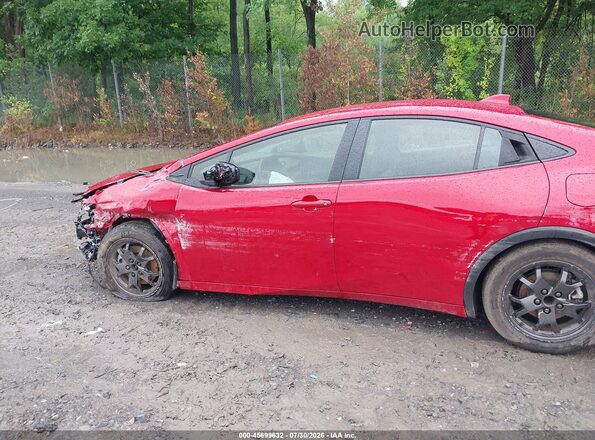 JTDACACU2S3044776 2025 TOYOTA PRIUS PLUG-IN HYBRID Red Դիմացի տեսք