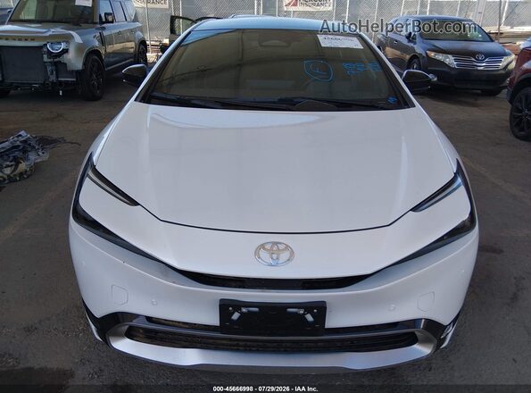 JTDACACU4R3020022 2024 TOYOTA PRIUS PRIME White სალონის 360-გრადუსიანი ხედი