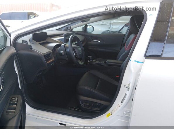 JTDACACU4R3020022 2024 TOYOTA PRIUS PRIME White წინა ხედი