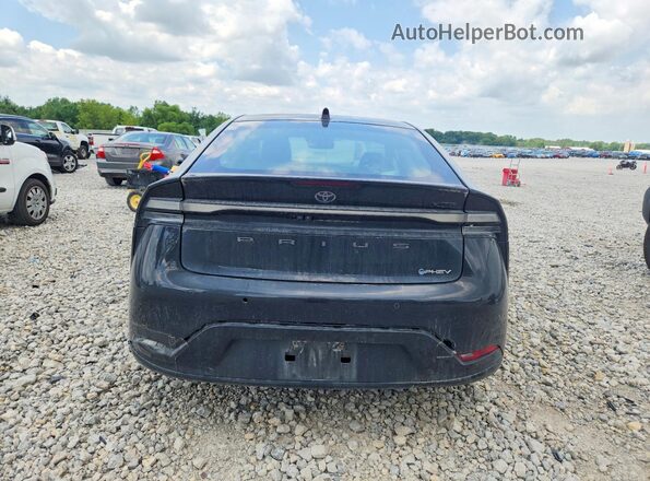 JTDACACU4S3044956 2025 TOYOTA PRIUS Black Вид ззаду