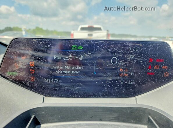 JTDACACU4S3044956 2025 TOYOTA PRIUS Black Вид щитка приладів